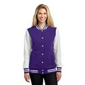 Sport-Tek  Fleece Letterman Jacket